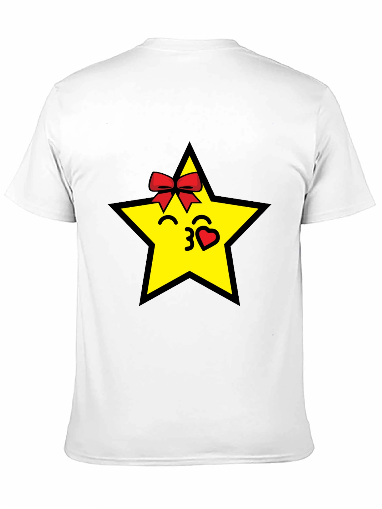 Star Kiss Black T-Shirt