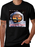 Astronaut Sunset T-Shirt - All It Can Be
