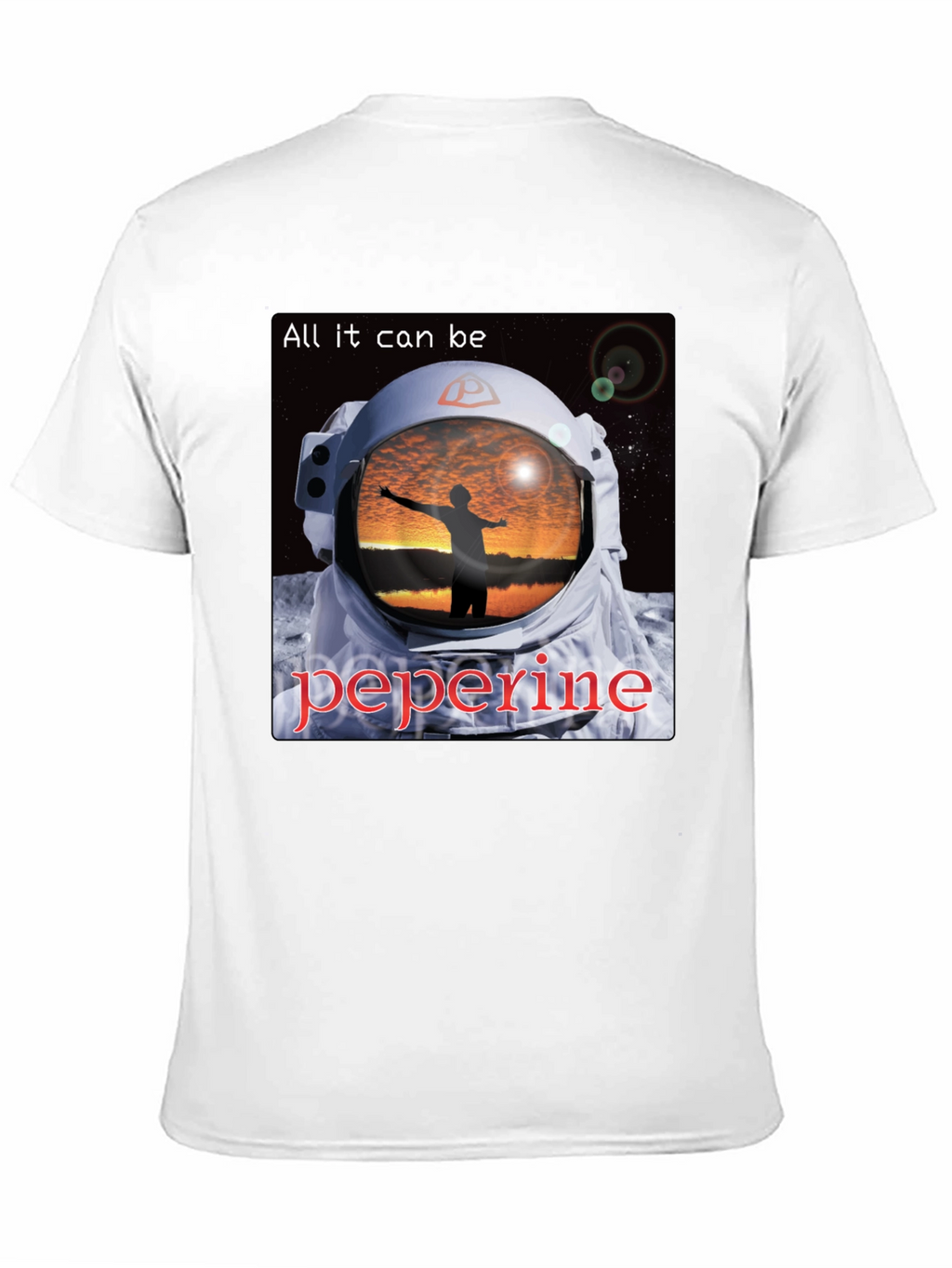 Astronaut Sunset T-Shirt - All It Can Be