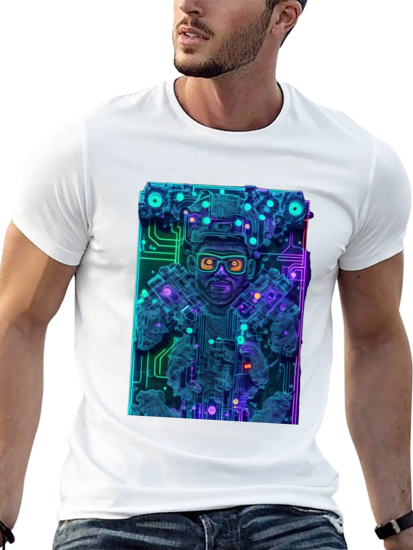 Cyberpunk Circuit T-Shirt