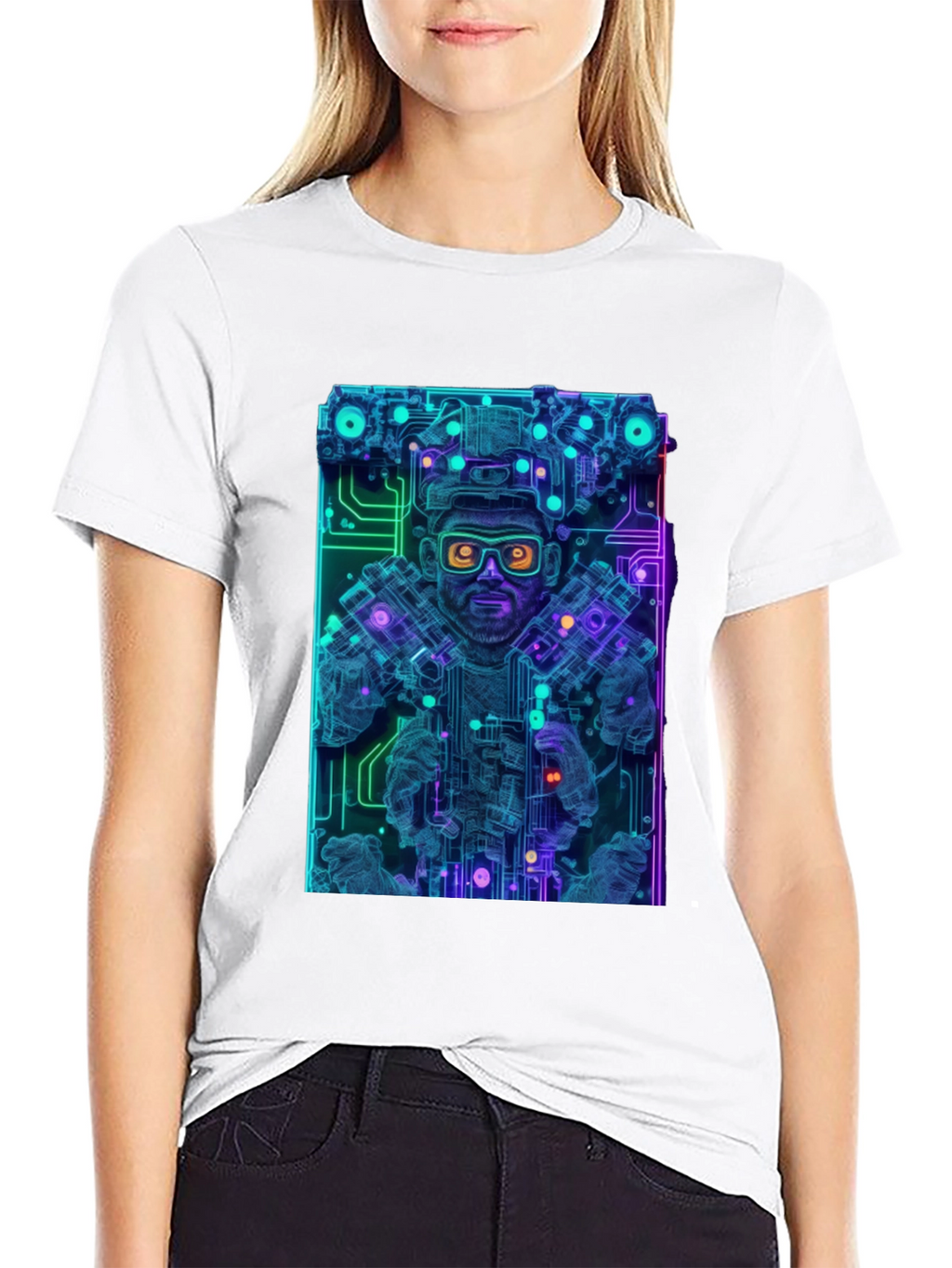 Cyberpunk Circuit T-Shirt
