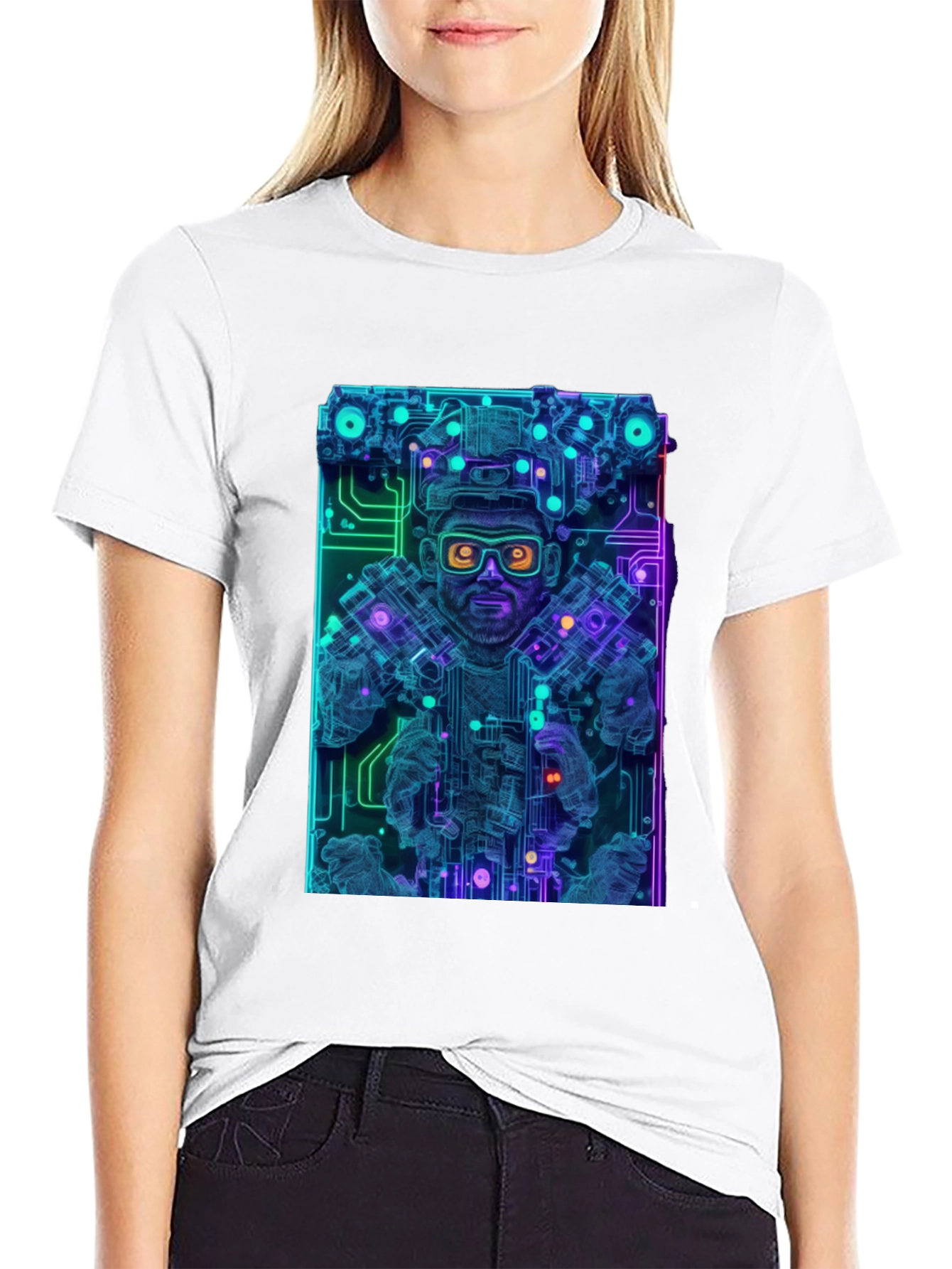 Cyberpunk Circuit T-Shirt