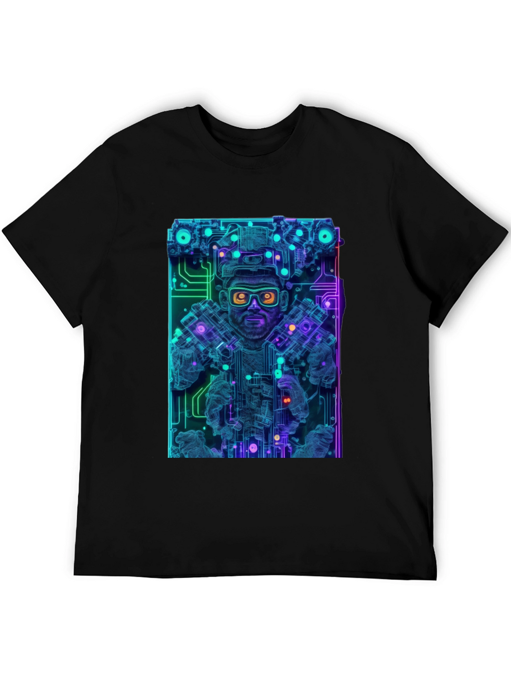 Cyberpunk Circuit T-Shirt