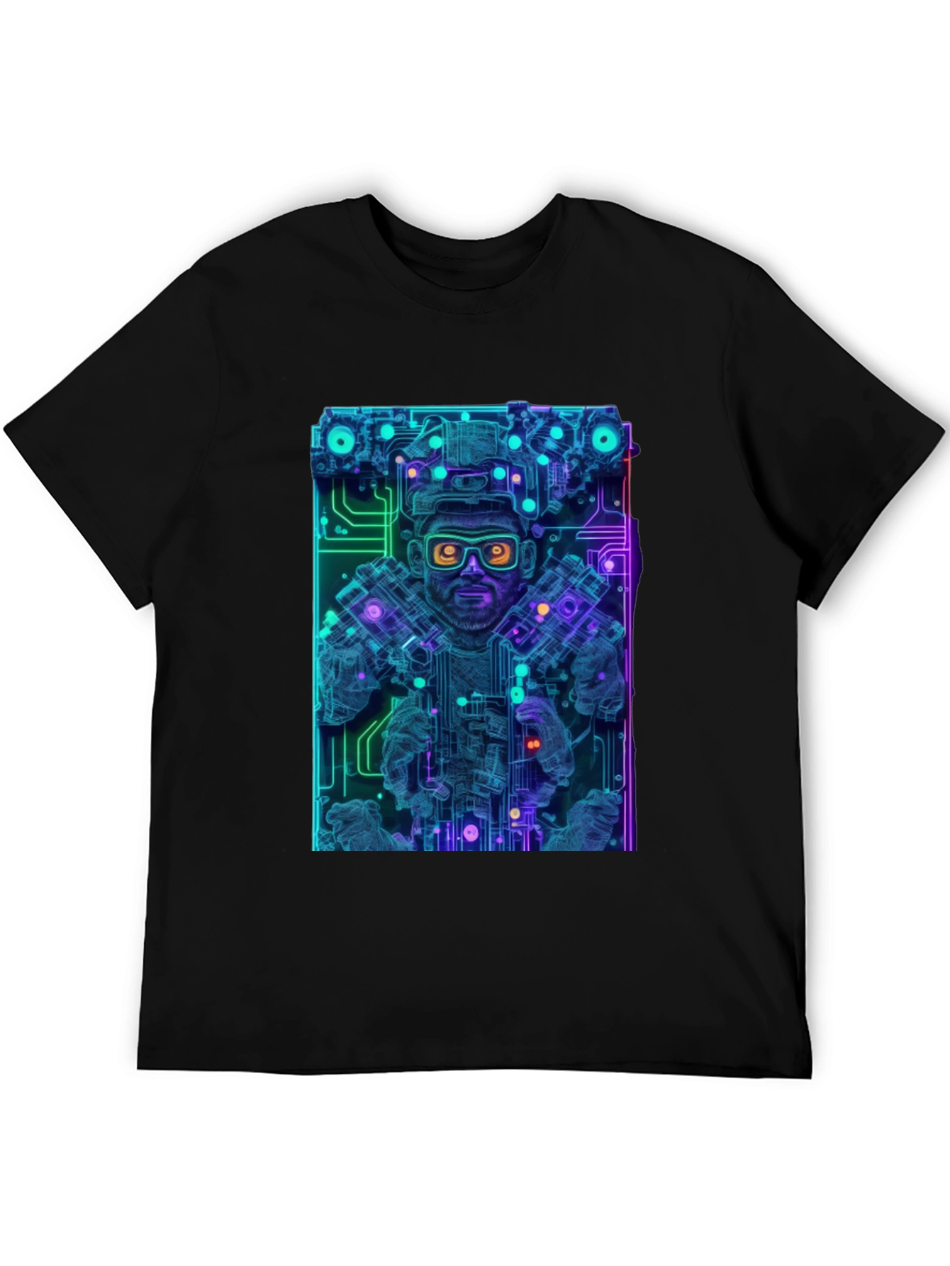 Cyberpunk Circuit T-Shirt