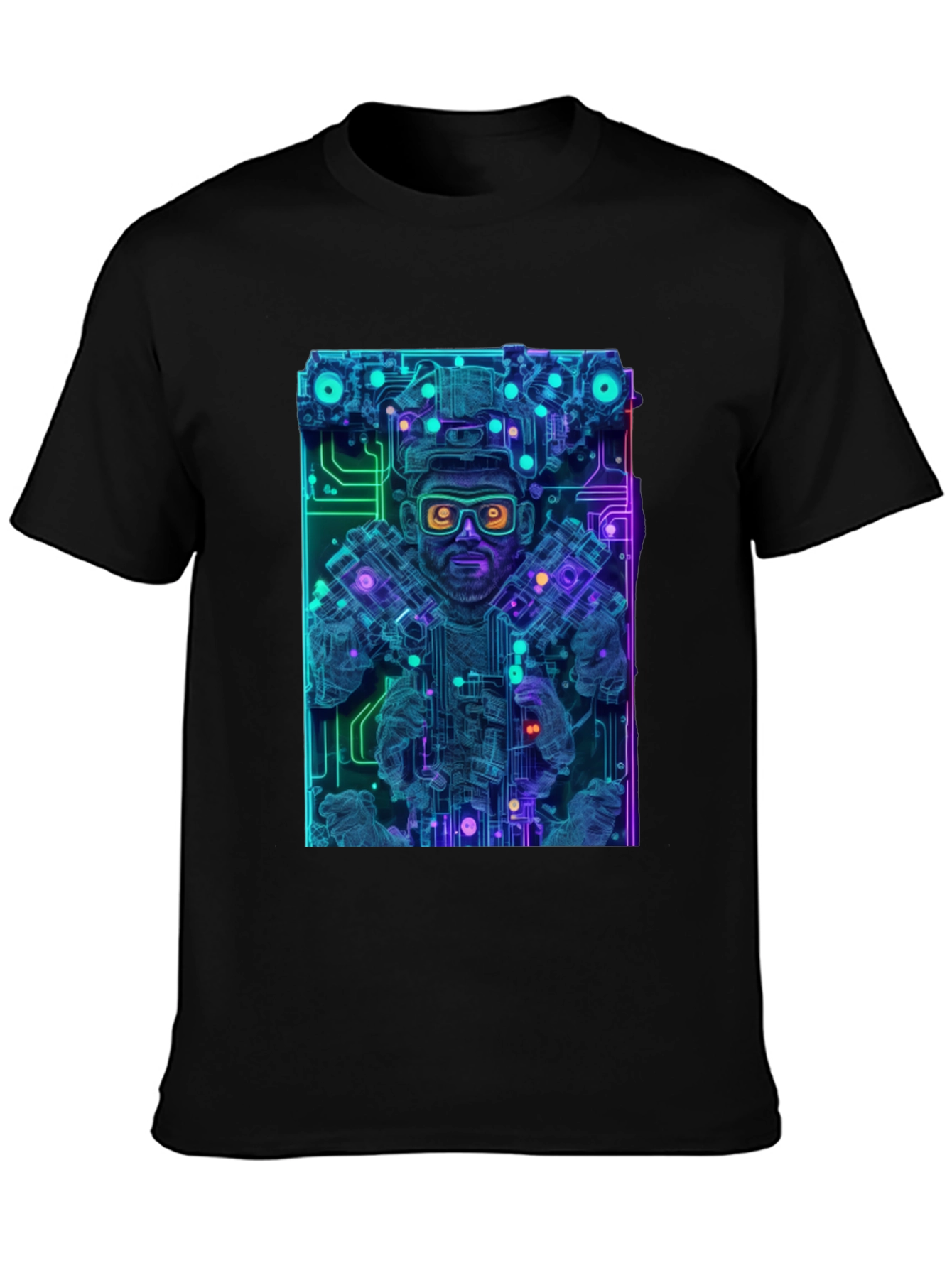 Cyberpunk Circuit T-Shirt