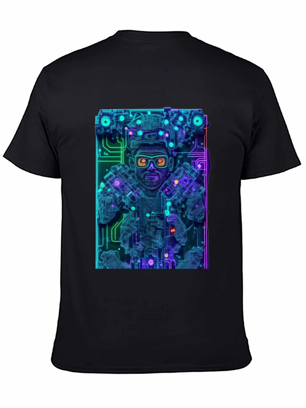 Cyberpunk Circuit T-Shirt