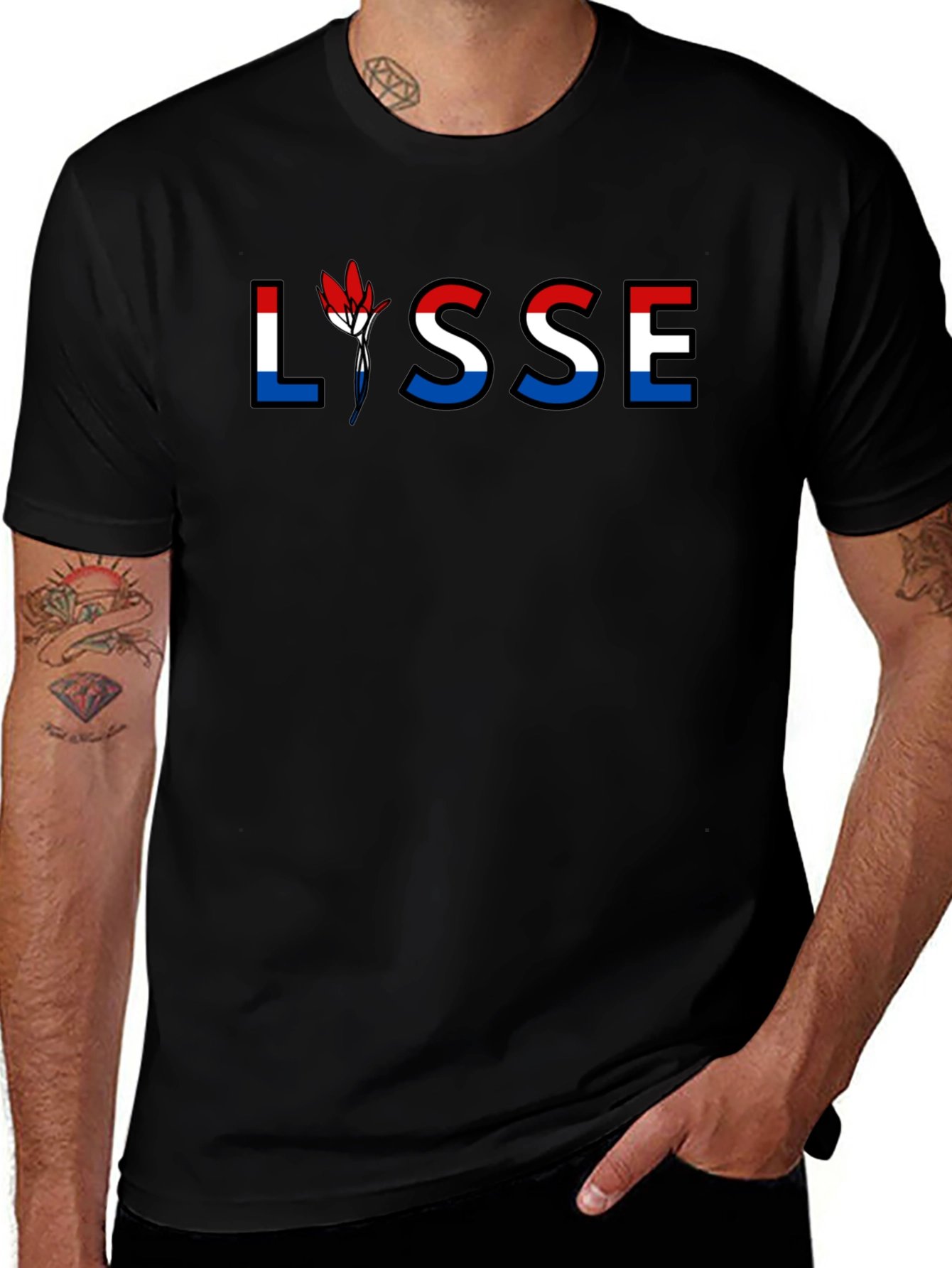 Lisse Netherlands Flag T-Shirt