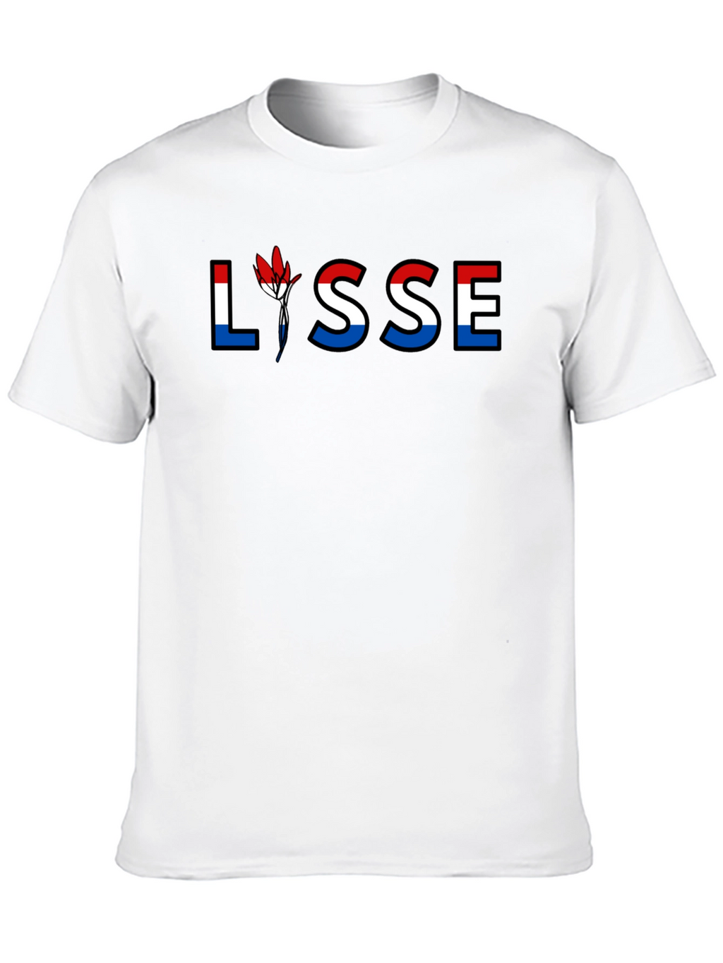 Lisse Netherlands Flag T-Shirt