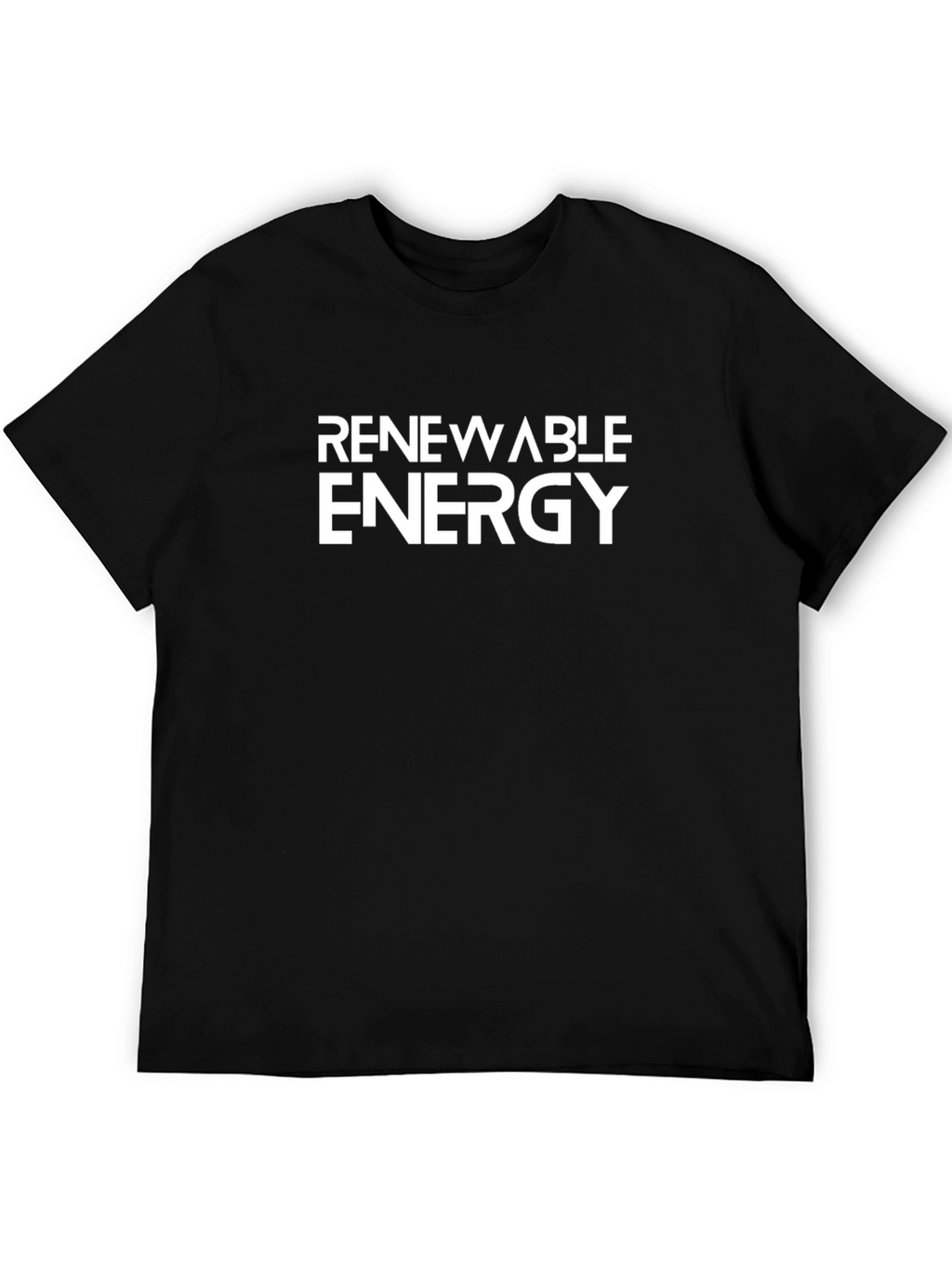 Renewable Energy Black Graphic Tee