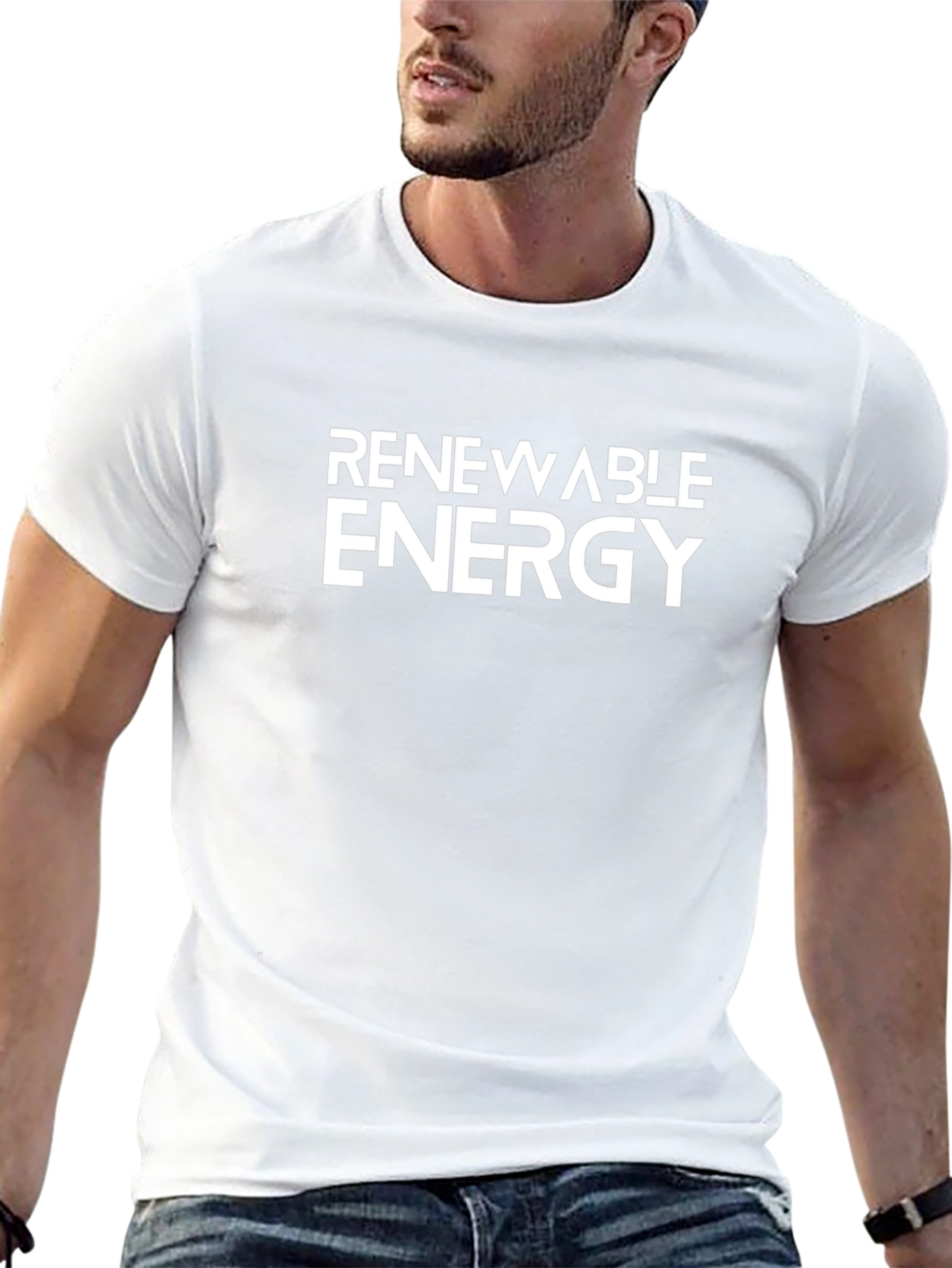 Renewable Energy Black Graphic Tee