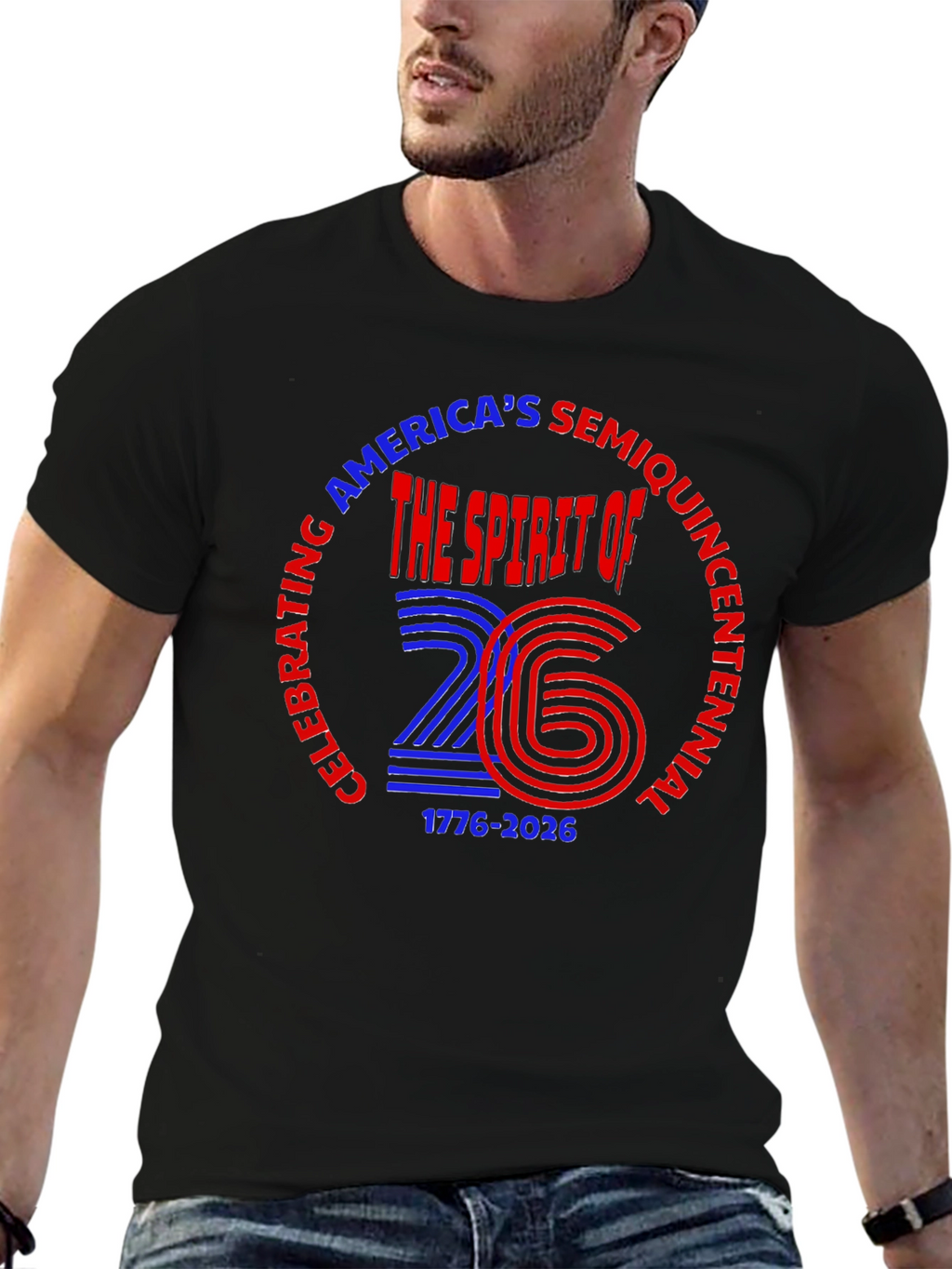 Americas Semiquincentennial T-Shirt 1776-2026