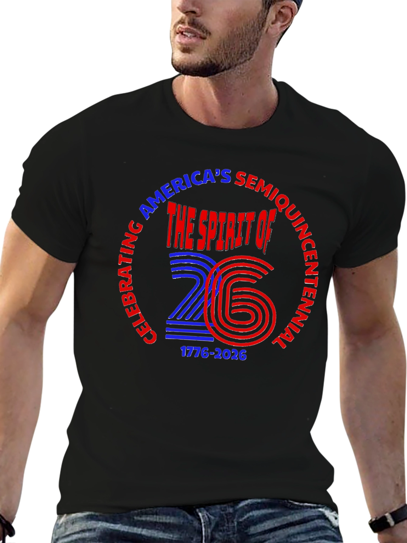 Americas Semiquincentennial T-Shirt 1776-2026