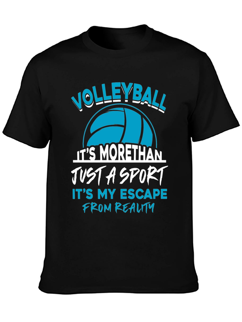 Volleyball Sport T-Shirt Escape from Reality