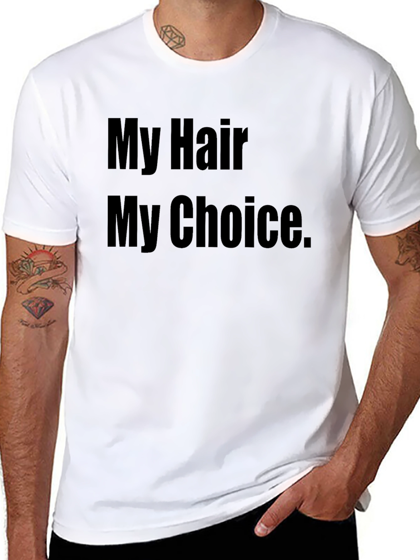 My Hair My Choice Graphic T-Shirt