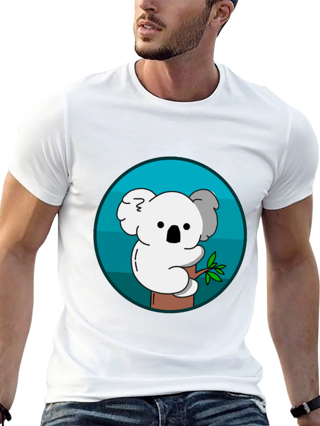 Cute Koala Bear Graphic T-Shirt