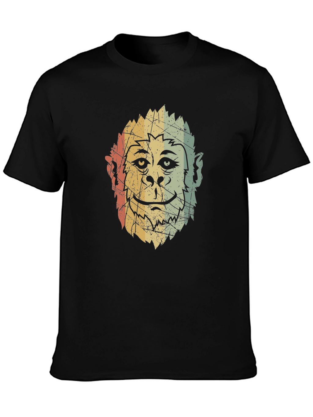 Retro Bigfoot T-Shirt - Sasquatch Graphic Tee