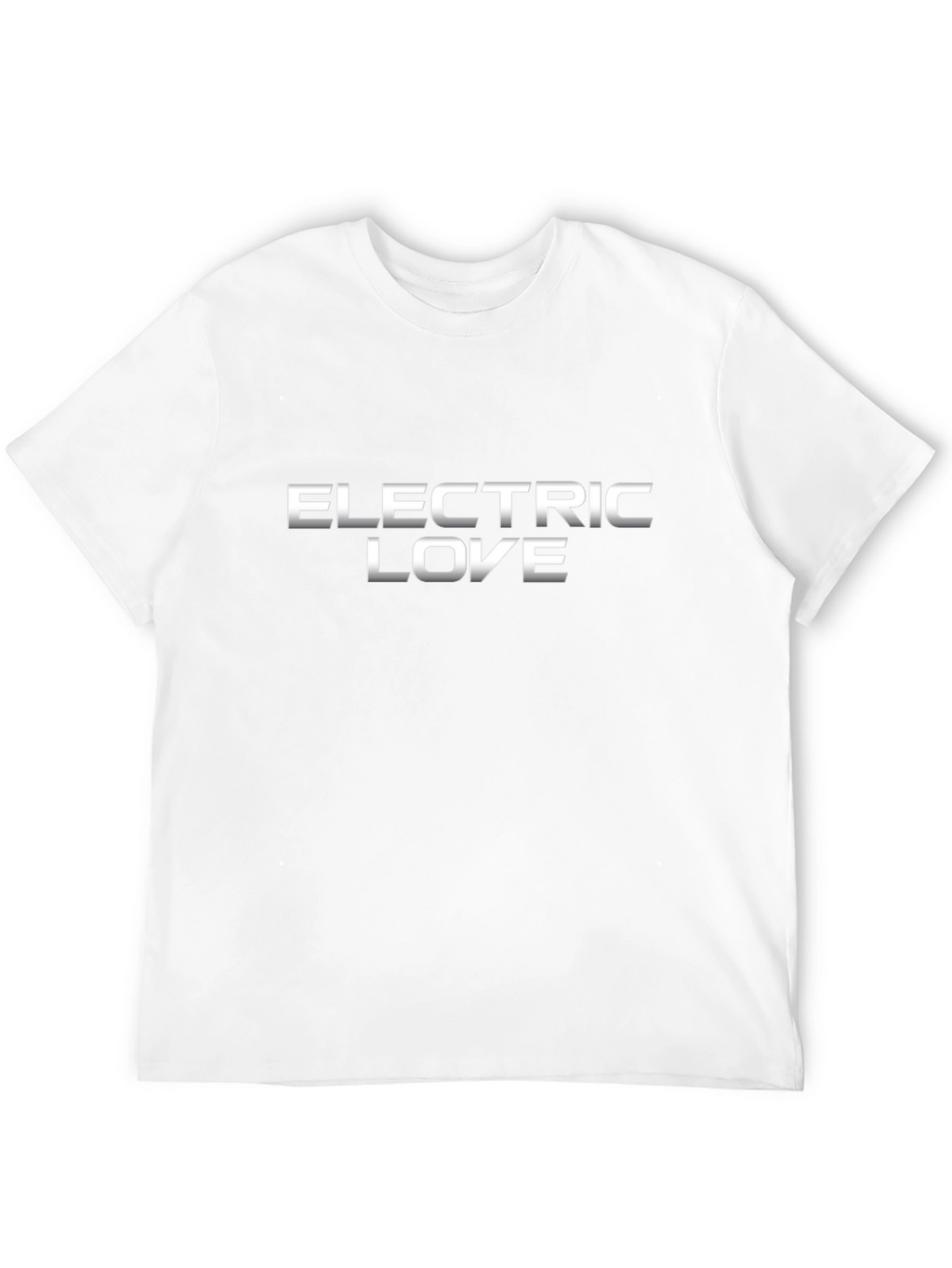 Electric Love T-Shirt - Black Short Sleeve Tee