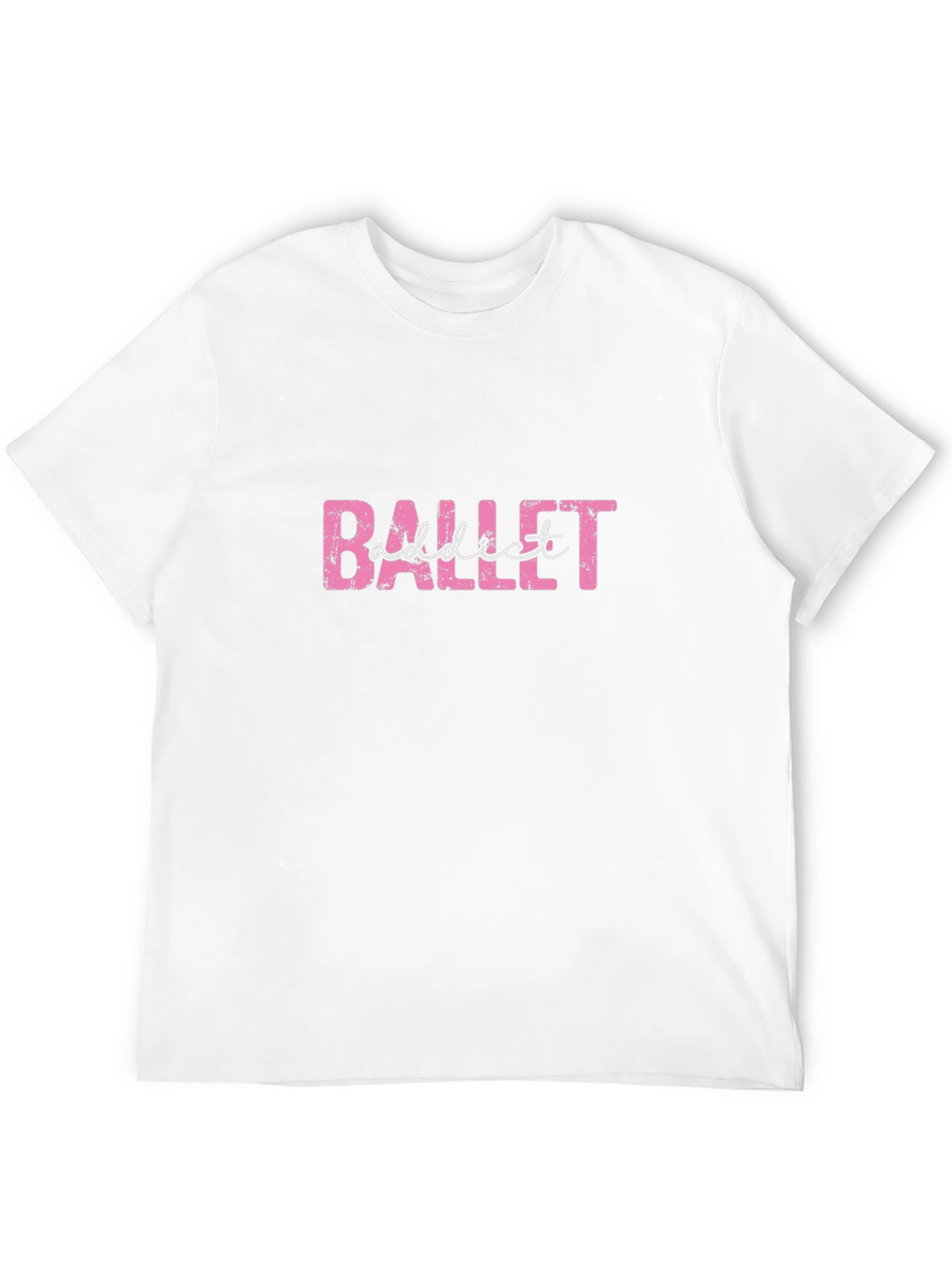 Ballet Addict Graphic Tee - Dance Lover Shirt