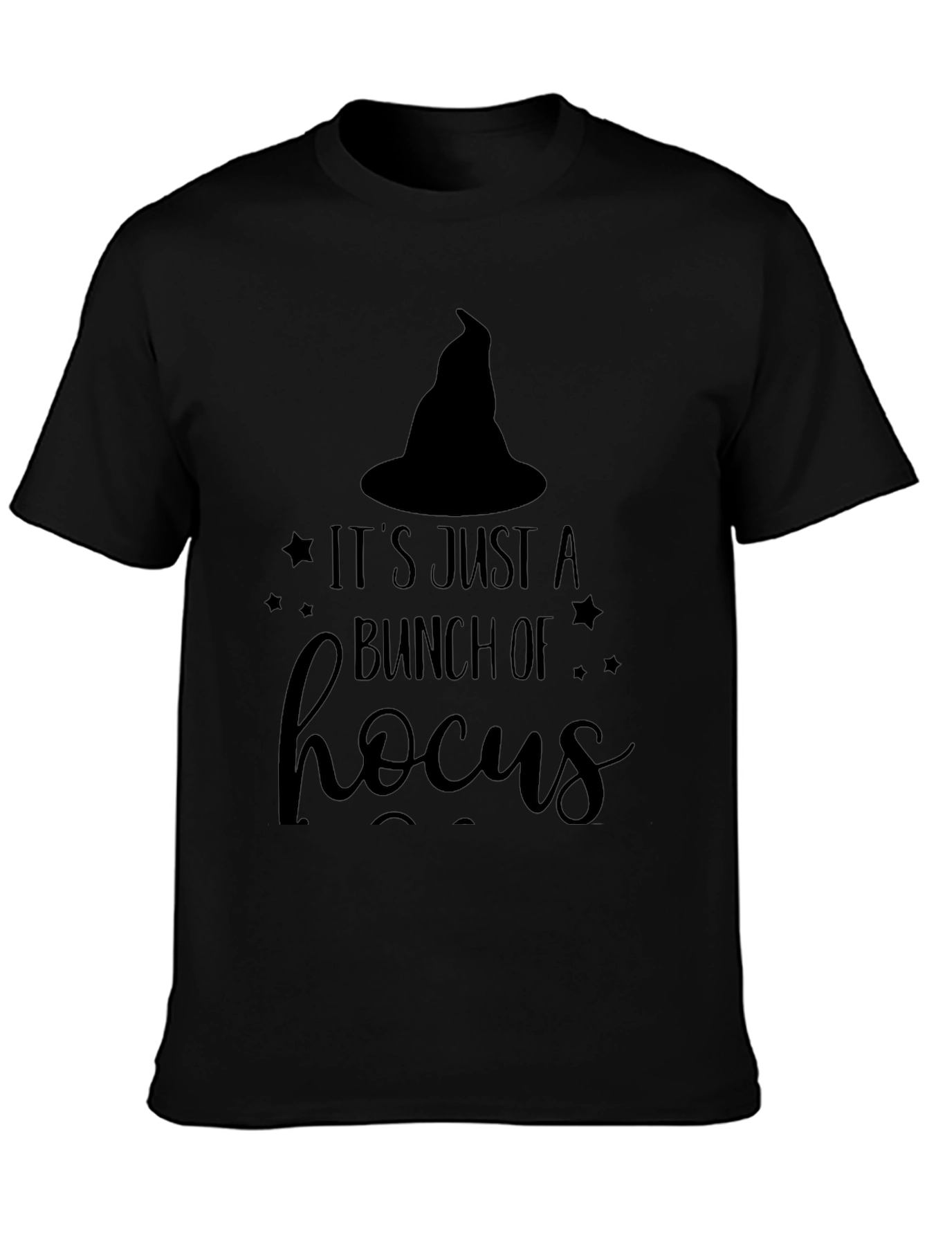 Halloween Hocus Pocus Graphic Tee - Black