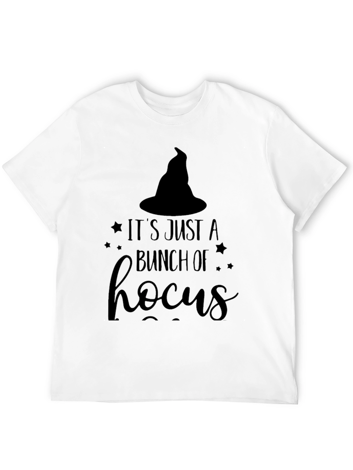 Halloween Hocus Pocus Graphic Tee - Black