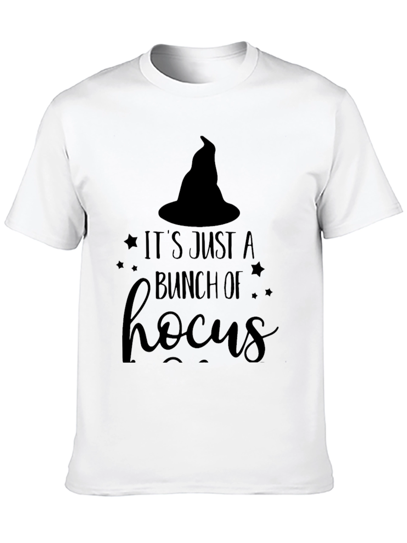 Halloween Hocus Pocus Graphic Tee - Black