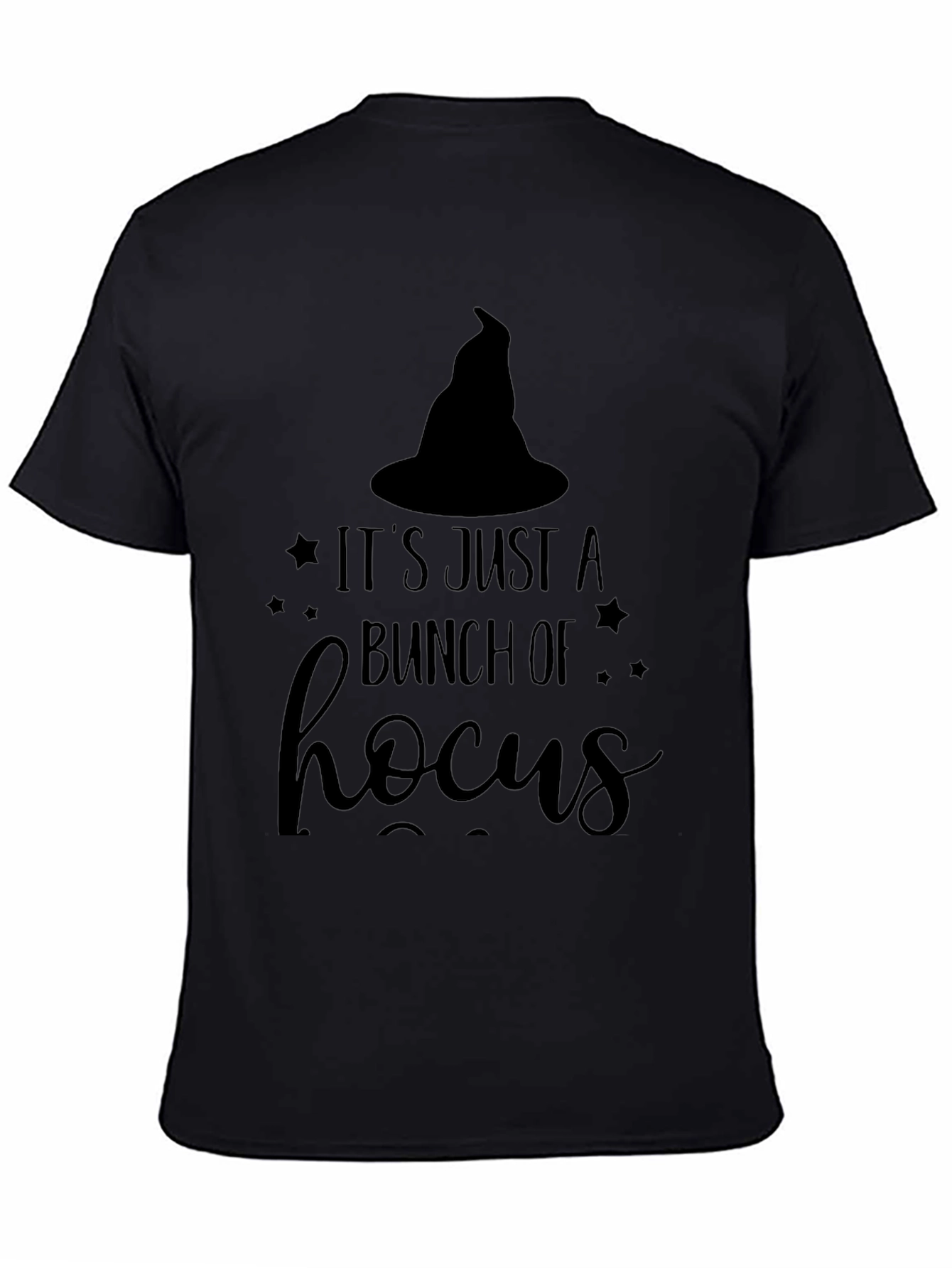 Halloween Hocus Pocus Graphic Tee - Black