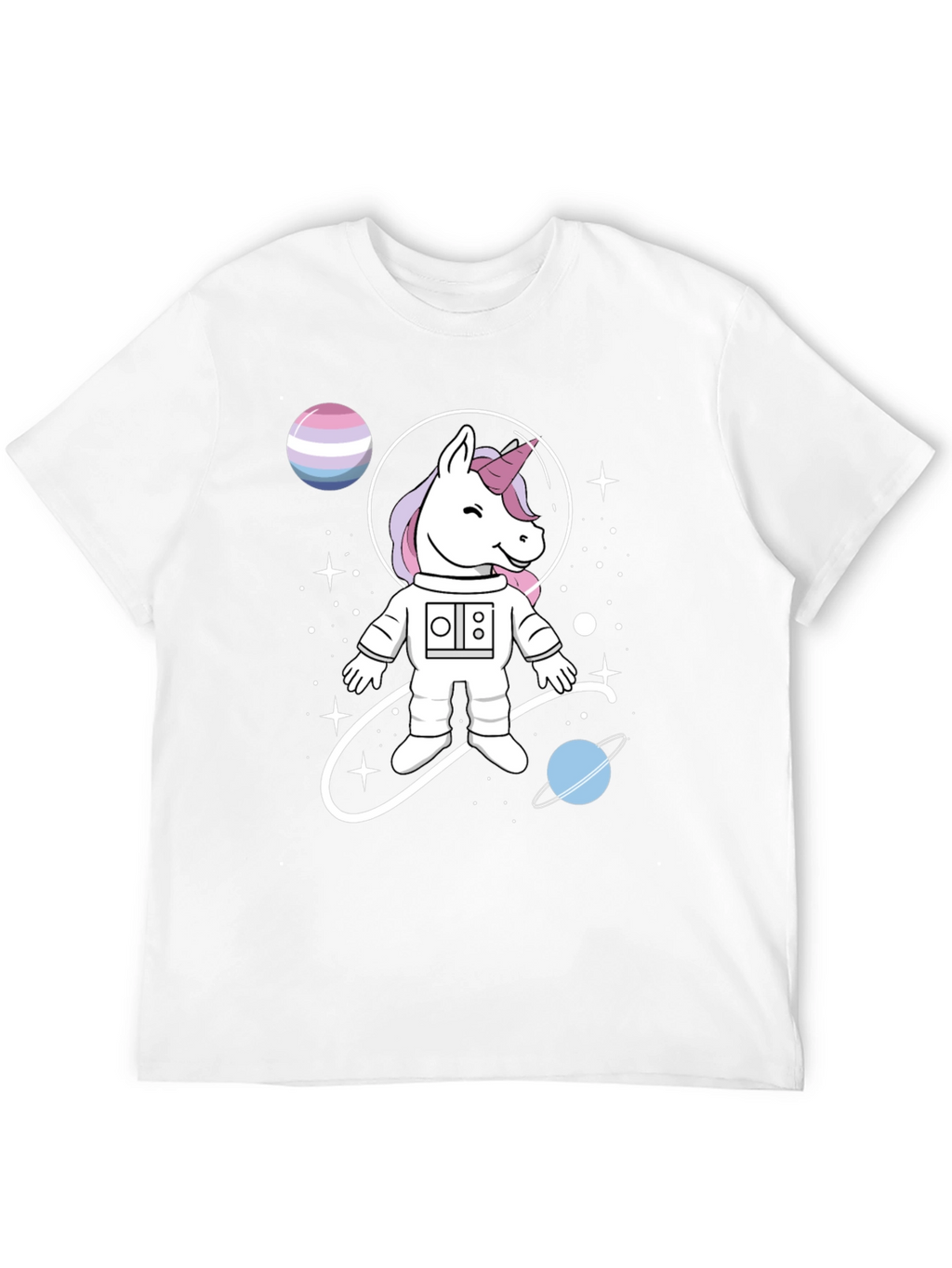 Unicorn Astronaut T-Shirt: Space Fantasy Tee