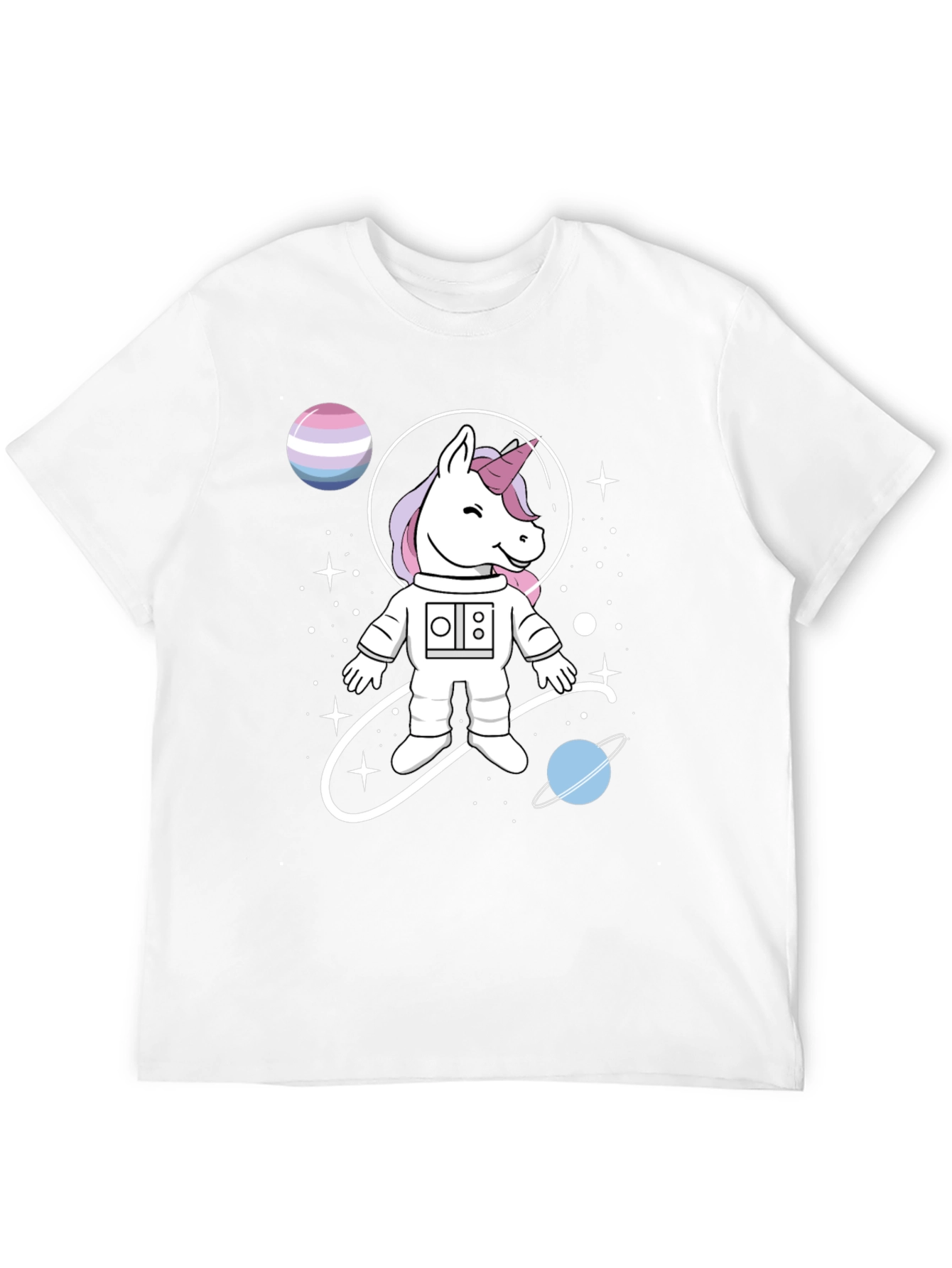 Unicorn Astronaut T-Shirt: Space Fantasy Tee