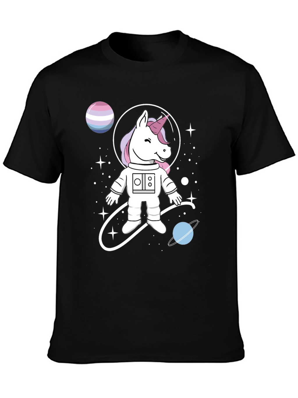 Unicorn Astronaut T-Shirt: Space Fantasy Tee