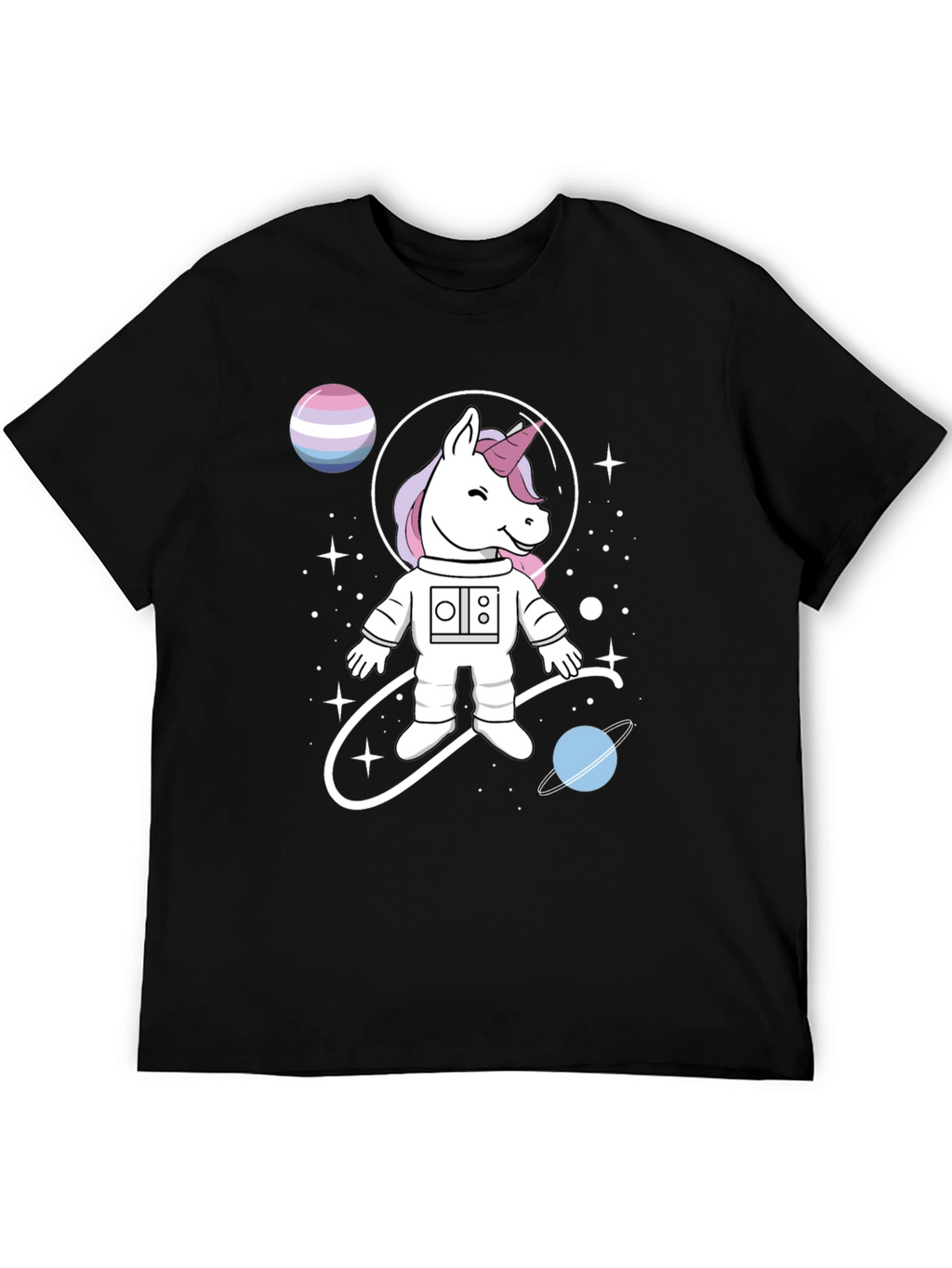 Unicorn Astronaut T-Shirt: Space Fantasy Tee