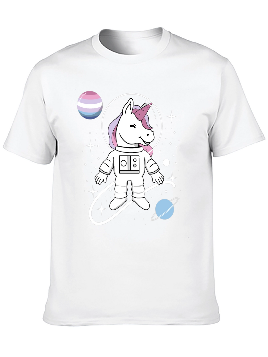Unicorn Astronaut T-Shirt: Space Fantasy Tee