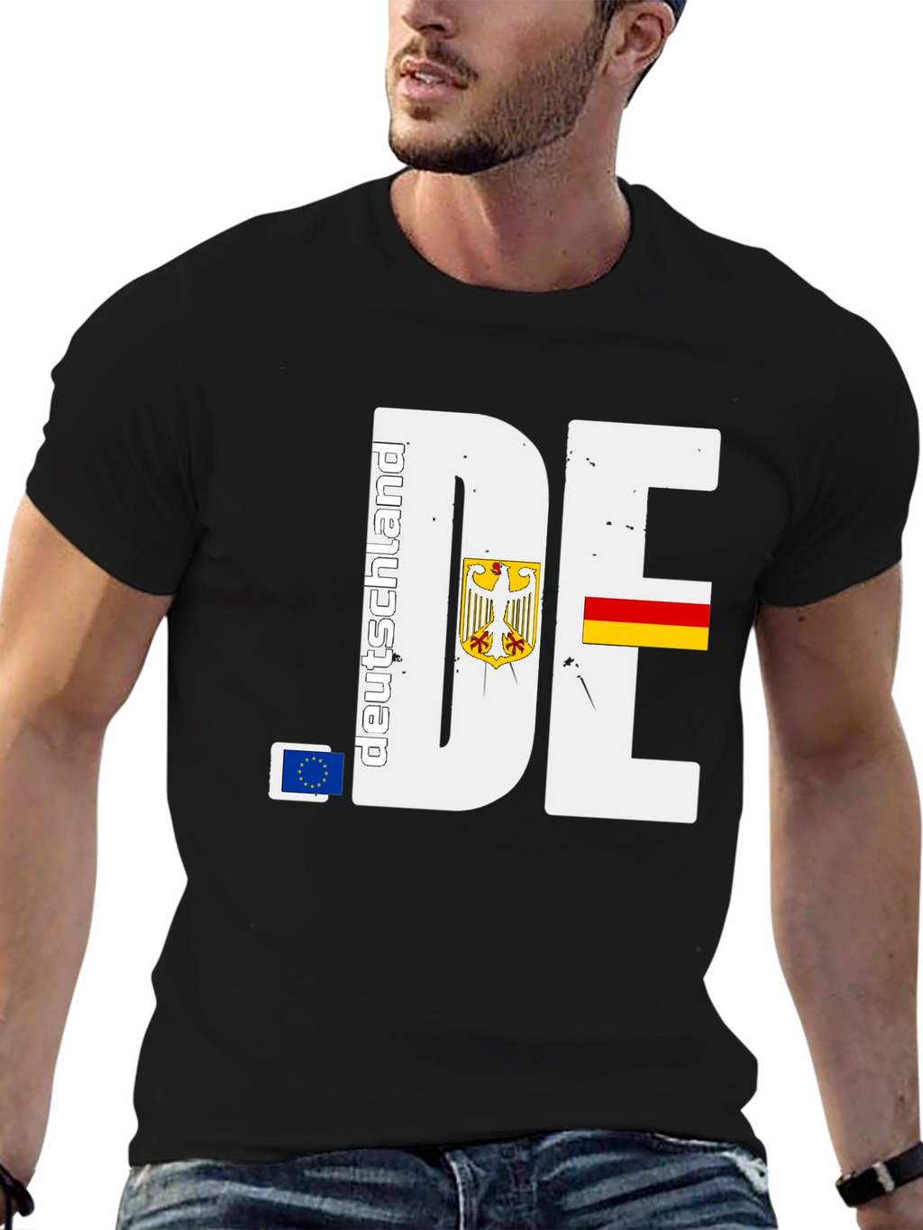 Germany Flag Graphic T-Shirt - Deutschland Pride