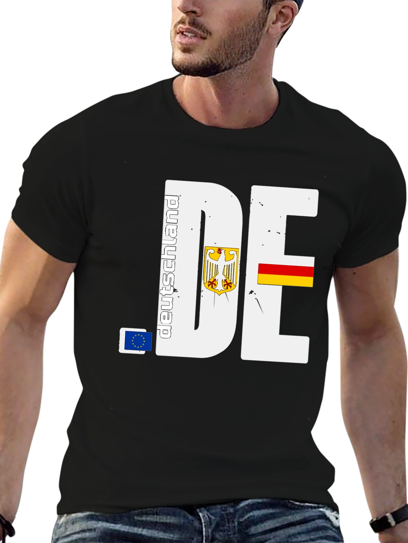 Germany Flag Graphic T-Shirt - Deutschland Pride