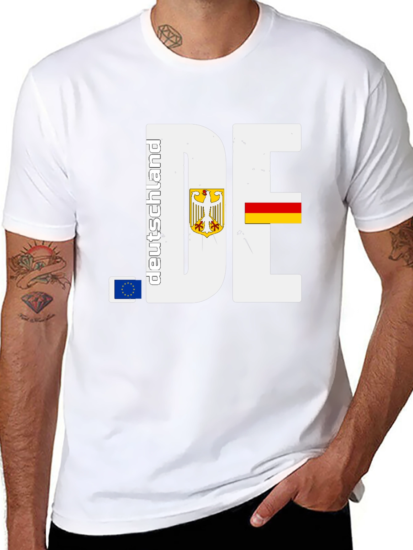 Germany Flag Graphic T-Shirt - Deutschland Pride