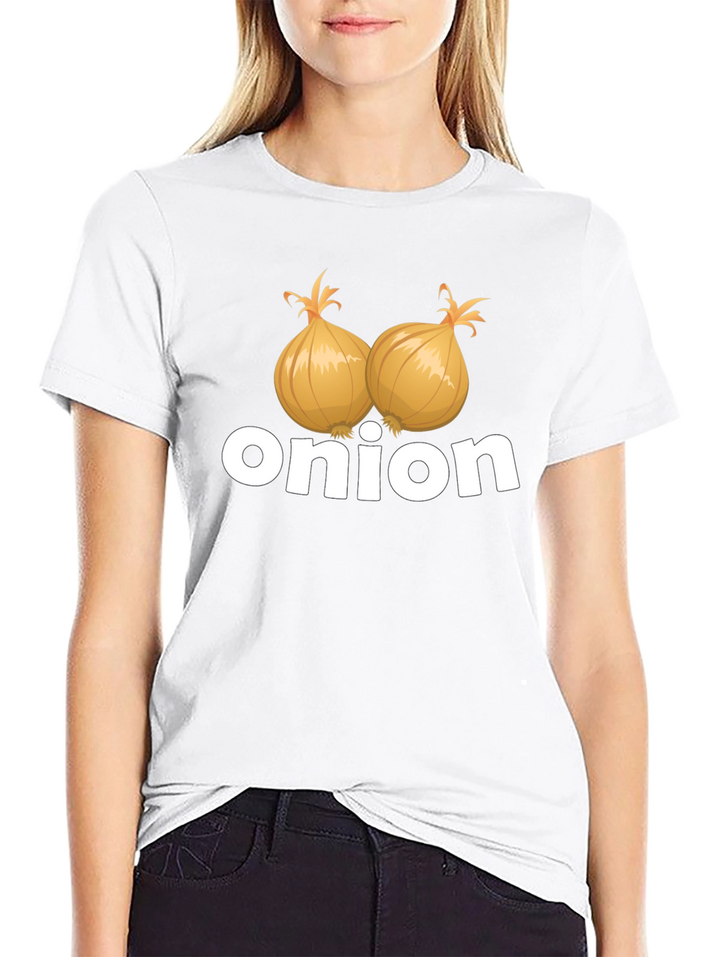 Onion Graphic Tee - Funny Foodie T-Shirt
