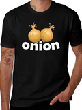 Onion Graphic Tee - Funny Foodie T-Shirt