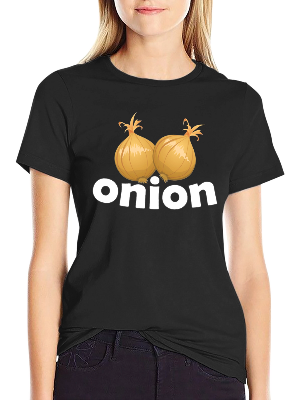 Onion Graphic Tee - Funny Foodie T-Shirt