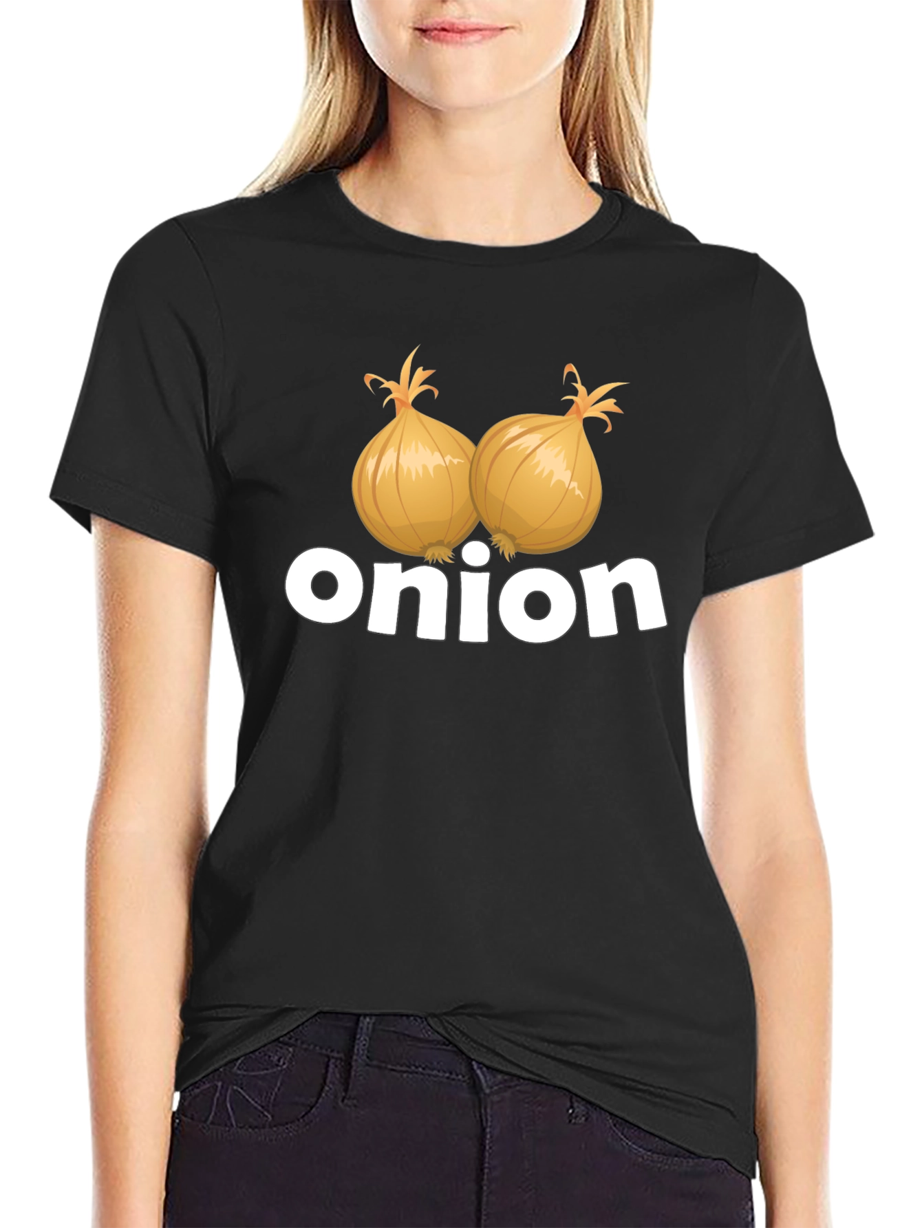 Onion Graphic Tee - Funny Foodie T-Shirt