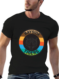 Bayside Tigers Graphic Tee - Retro Style T-Shirt