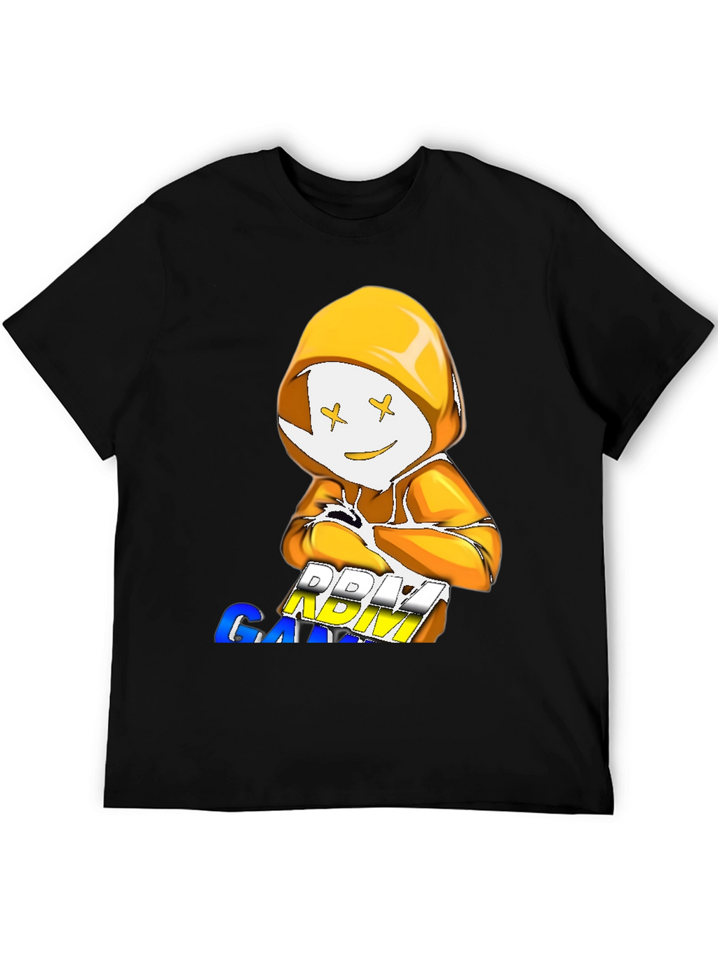 DREAM GAMING T-Shirt Black Cotton Blend Crew Neck