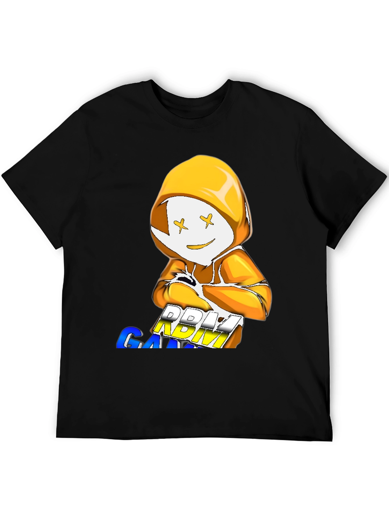DREAM GAMING T-Shirt Black Cotton Blend Crew Neck