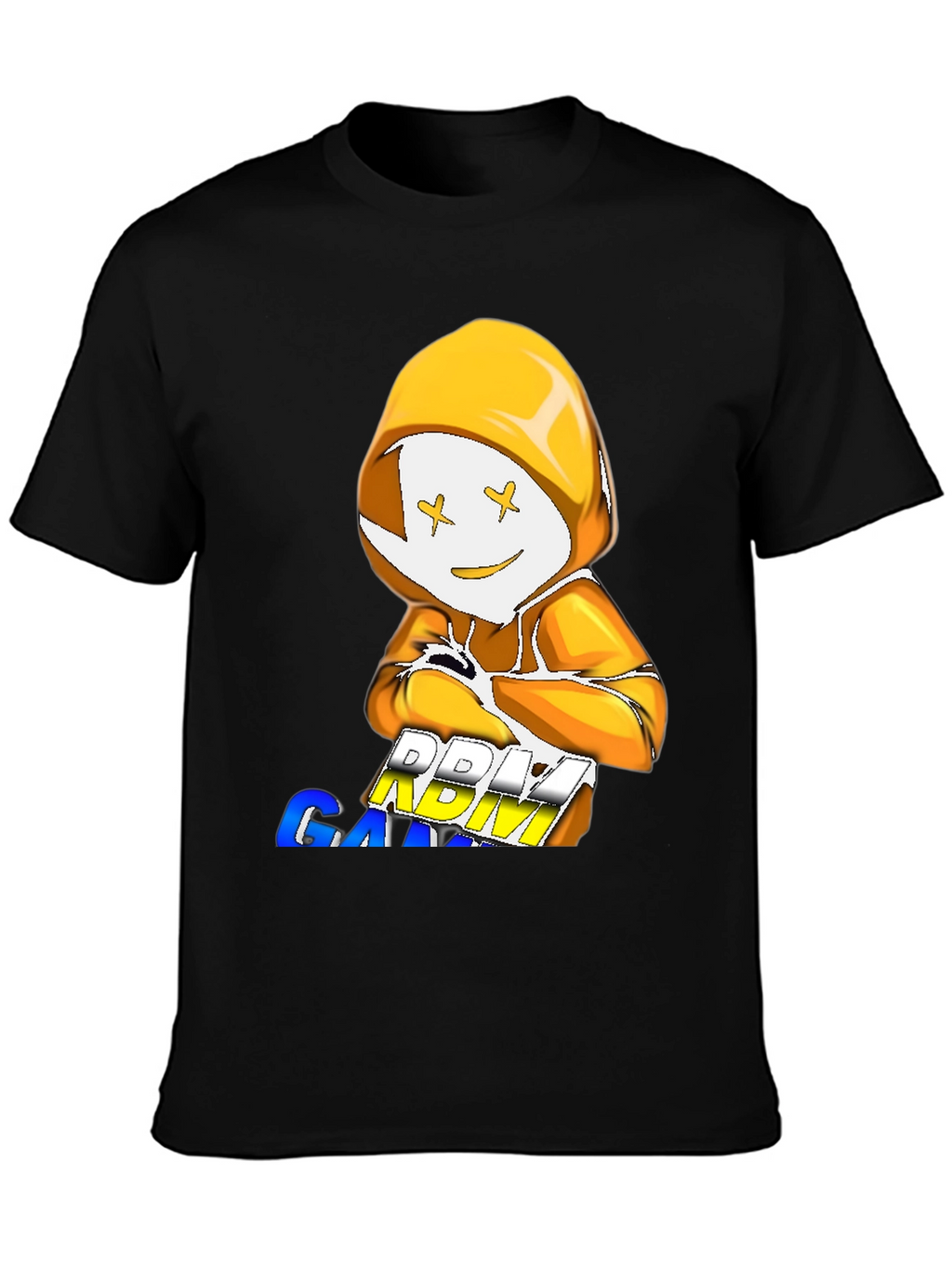 DREAM GAMING T-Shirt Black Cotton Blend Crew Neck