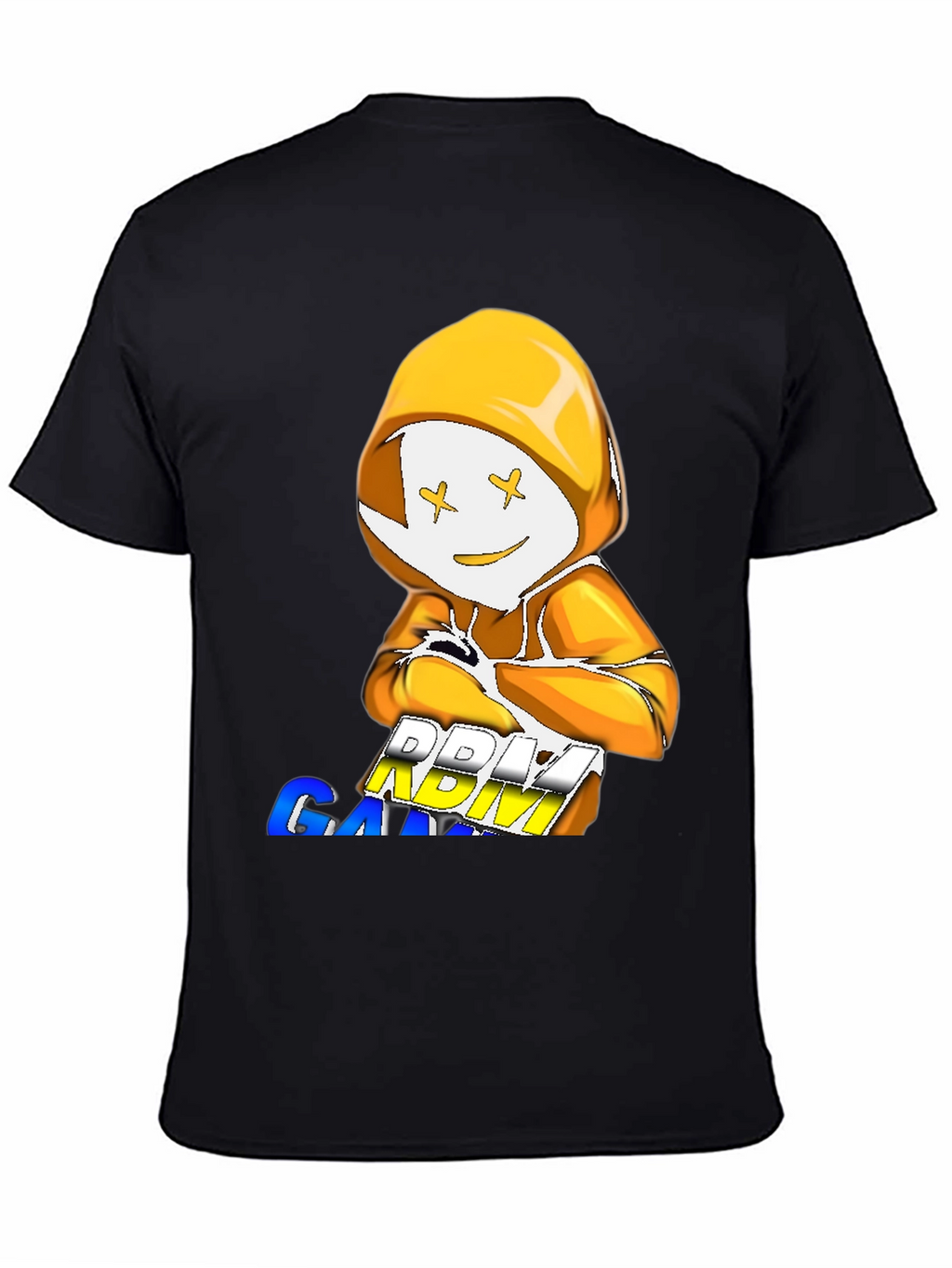 DREAM GAMING T-Shirt Black Cotton Blend Crew Neck