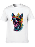 Cool Dog Graphic T-Shirt - Stylish Canine Design