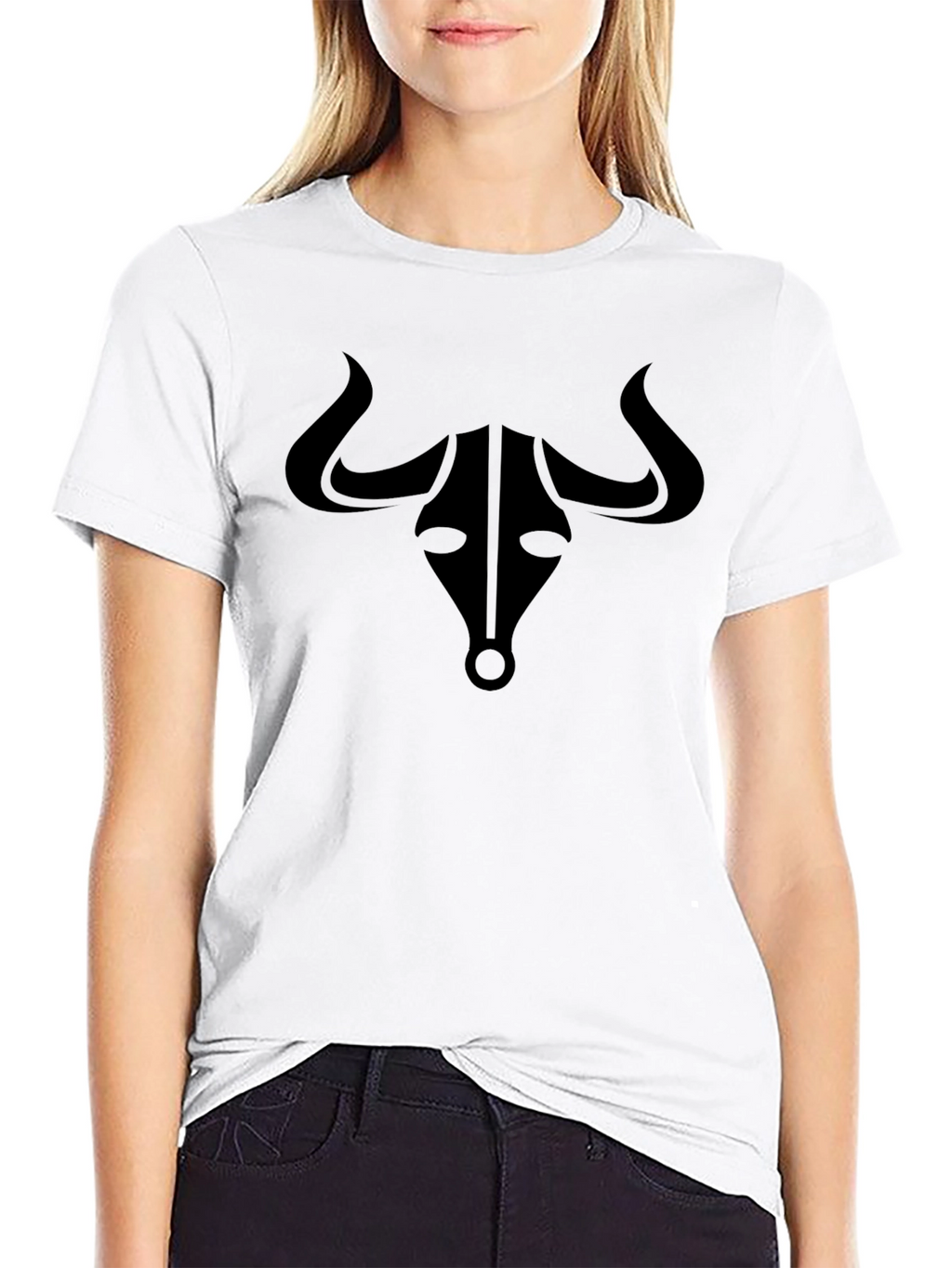 Black Bull Graphic Tee - Bold Statement Shirt
