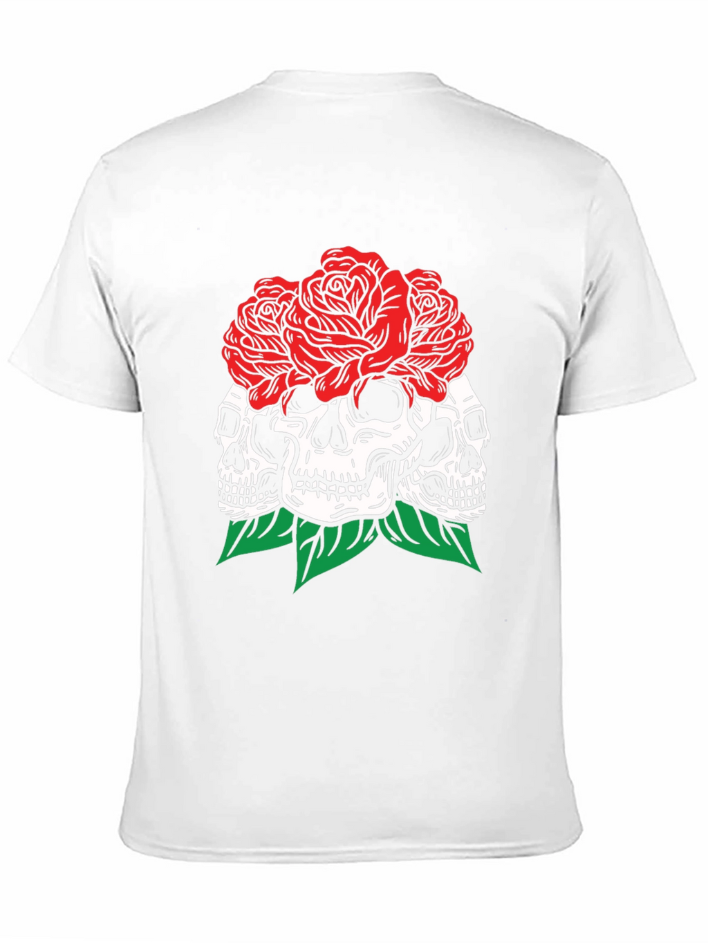 Skull & Roses Graphic T-Shirt