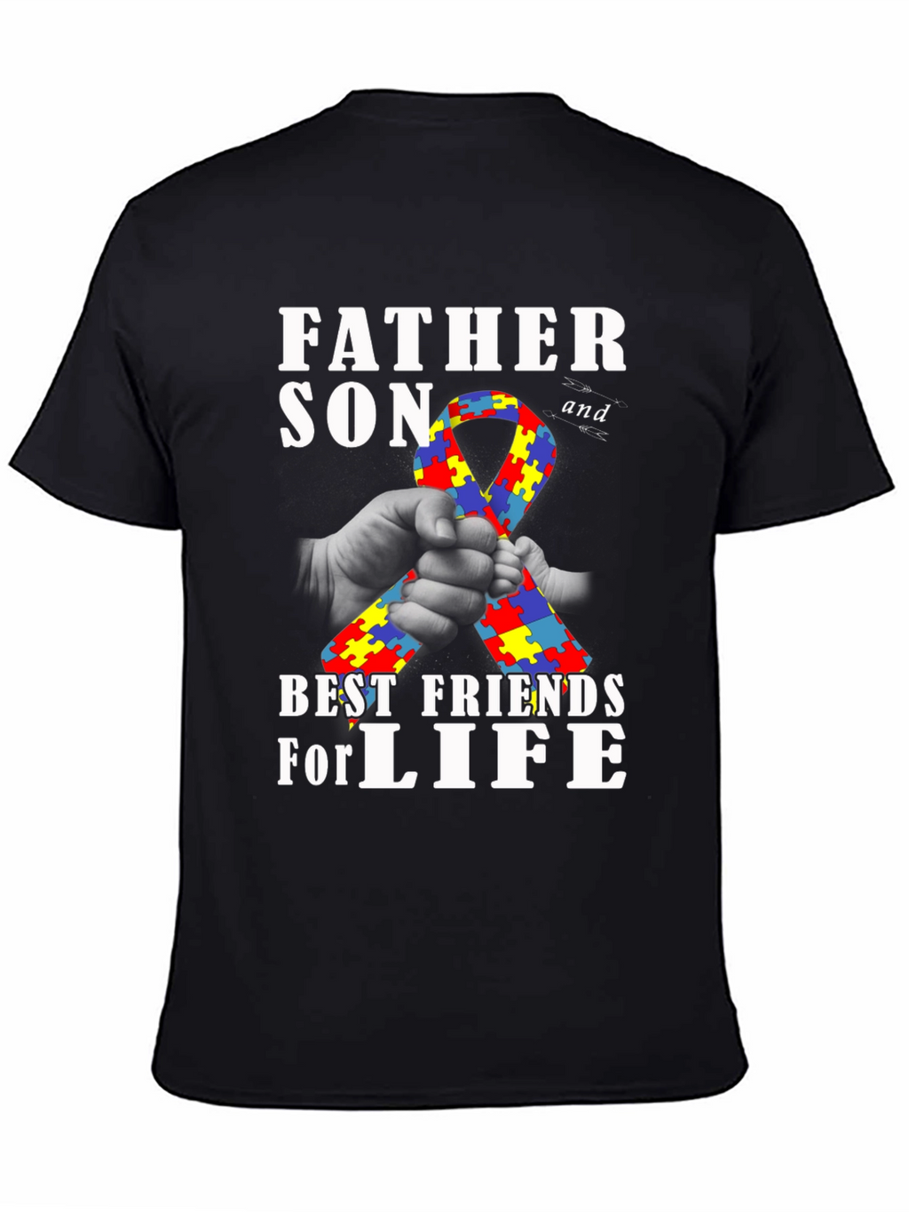 Father & Son Autism Awareness T-Shirt