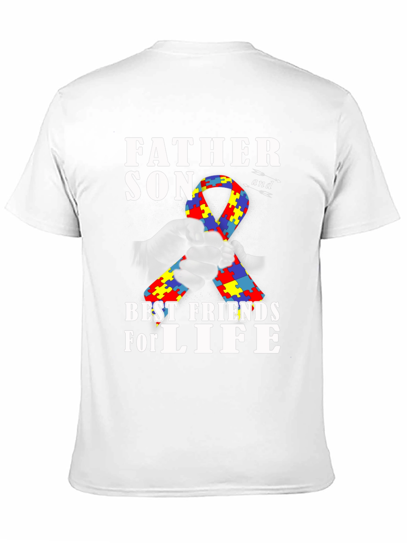 Father & Son Autism Awareness T-Shirt