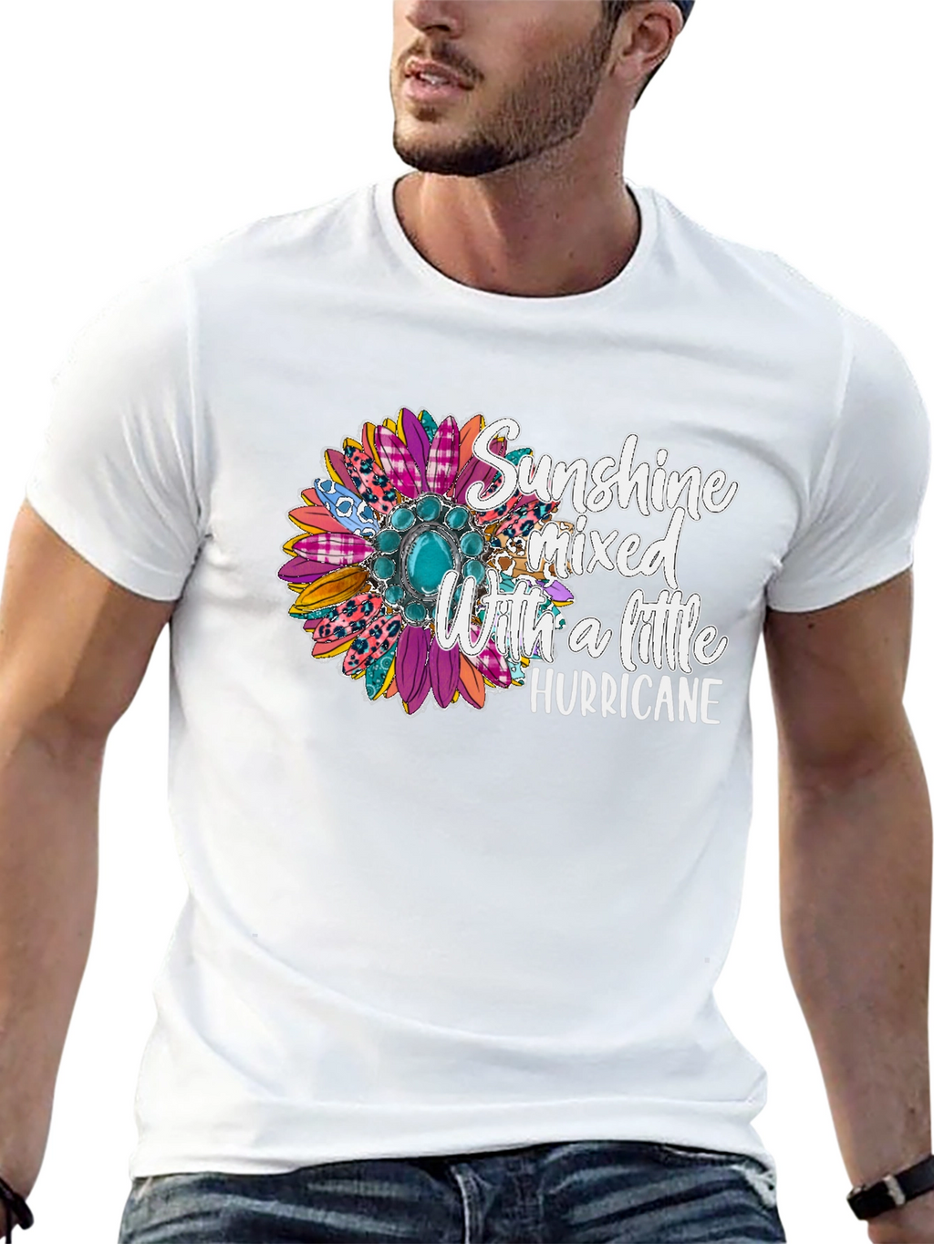 Sunshine Mixed With A Little Hurricane T-Shirt