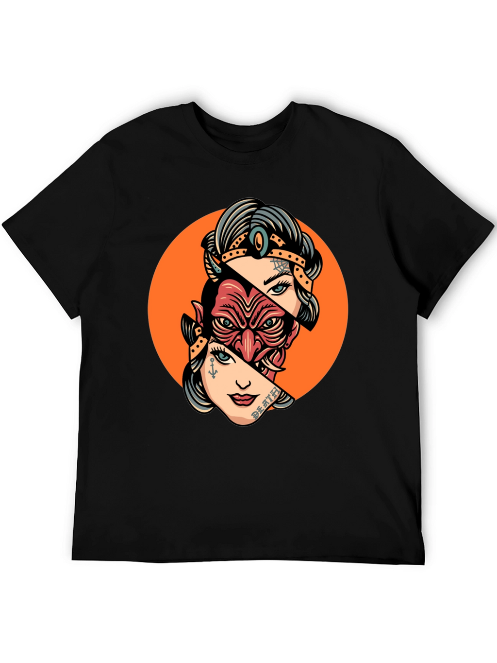 Retro Devil & Dame Graphic Tee